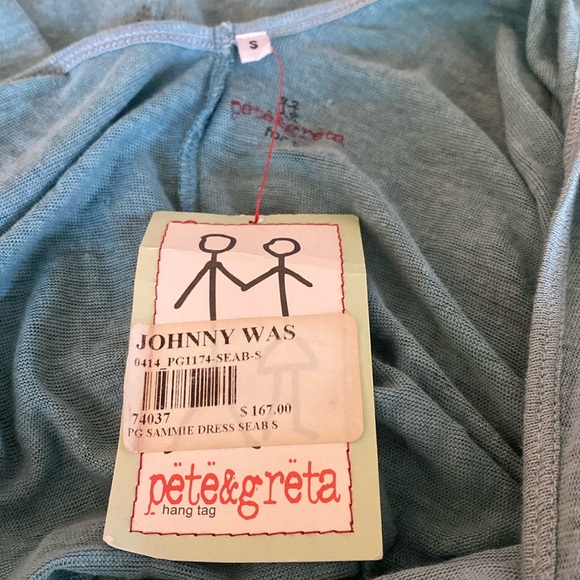 NWT Johnny Was 100% linen Pete & Greta fabulous loose & airy shift dress - Picture 9 of 15